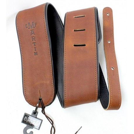 Martin & Co. 18A0028 Tracolla Rolled Leather Brown