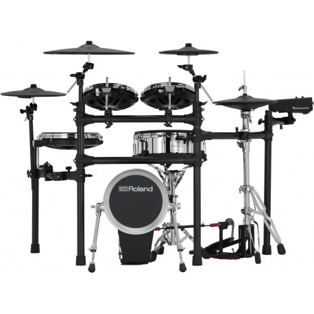 Roland TD516 V-Drums + MDS-Standard 3 Stand per Batteria + KD-12 Pad della Cassa 
