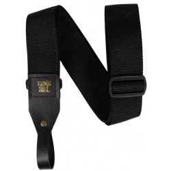 Ernie Ball 5365 Polypro Acoustic Gtr Strap Black