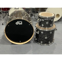 Drum Workshop Serie Collectors Black Diamond in acero made in USA