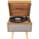 Audizio Fremont Record Player with Stand Wood