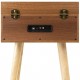 Audizio Fremont Record Player with Stand Wood