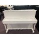 Hausmann Piano HU-110 white polish rifiniture argentate