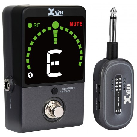 XVive P58 Sistema wireless per pedalboard + tuner