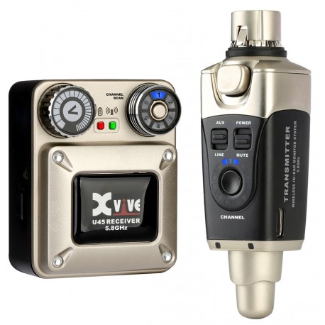 XVive U45 IN-EAR MONITOR Sistema monitor wireless digitale 5.8Ghz