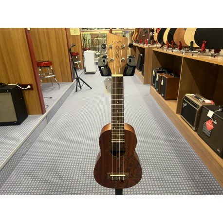 VGS Ukulele Soprano Manoa Tattoo Legno dark natural 
