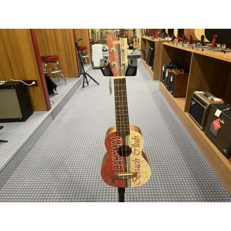 VGS Ukulele Soprano Manoa Seaside Multicolore|Legno dark natural   