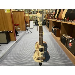 VGS Ukulele Soprano Manoa Seaside Multicolore|Legno dark natural 