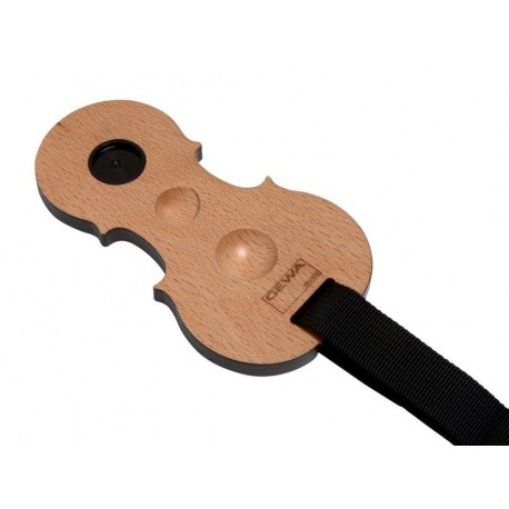 Gewa Protezione per pavimento Nero- Legno light natural 