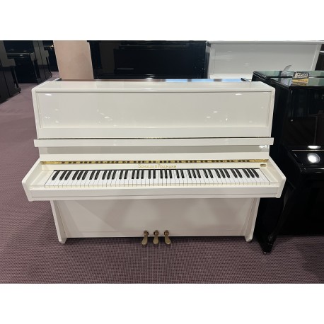 Schulze Pollmann Pianoforte verticale bianco usato