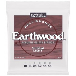 Ernie Ball 2346 Earthwood Bell Bronze Acoustic Medium Light 12-54