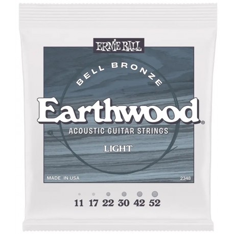 Ernie Ball 2348 Earthwood Bell Bronze Acoustic Light 11-52