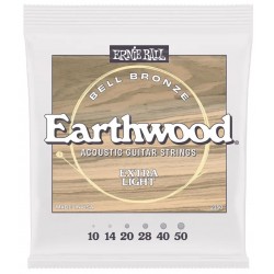 Ernie Ball 2350 Earthwood Bell Bronze Acoustic Extra Light 10-50