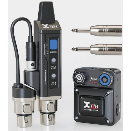 XVive U45D IN-EAR MONITOR Sistema monitor wireless digitale 5.8Ghz STEREO