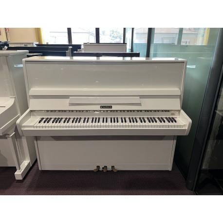 W.Hausmann Pianoforte verticale usato bianco