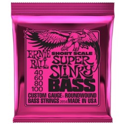 Ernie Ball 2854 Nickel Woudn Scala Corta Spuer Slinky 40-100