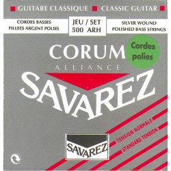 Savarez 500ARH Set Tensione Mista Bassi Polish muta classica  