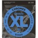 D'Addario ECG25 Chromes per chitarra elettrica, Flat Wound, Light, 12-52