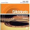 D'Addario EZ900 per chitarra acustica, Extra Light, 010-050