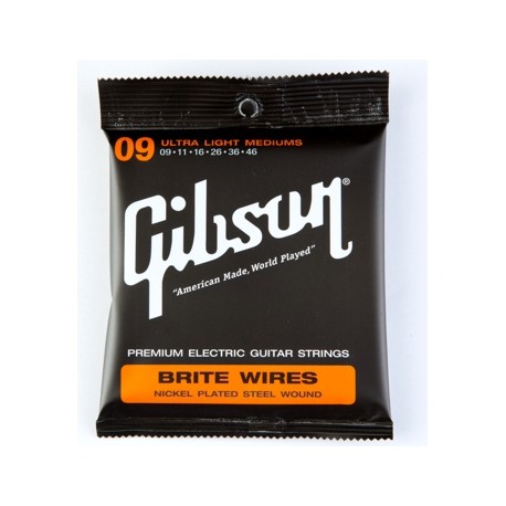 Gibson SEG-700ULMC Brite Wire Electric Guitar Strings
