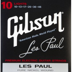 Gibson SEG-LP10 Nickel Plated Electric Guitar Strings 
