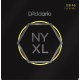 D'Addario NYXL0946 chitarra elettrica Nickel Wound, Super Light Top Regular Bottom, 09-46