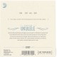 D'addario Ukulele set EJ65T Tenore