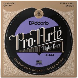 D'addario Extra Hard Tension Nylon Classical Guitar Strings EJ44