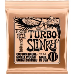 Ernie Ball 2224 Nickel Wound Turbo Slinky 9,5-46