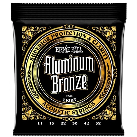Ernie Ball 2568 Aluminum Bronze Light 11-52
