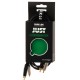 Quik Lok JUST/4RCA-2 Cavo 2x Spina Phono RCA / 2x Spina Phono RCA 2 mt
