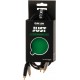 Quik Lok JUST/4RCA-3 Cavo 2x Spina Phono RCA / 2x Spina Phono RCA 3 mt