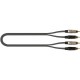 Quik Lok JUST/4RCA-3 Cavo 2x Spina Phono RCA / 2x Spina Phono RCA 3 mt