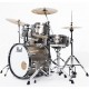 Pearl Batteria Roadshow 5pz cassa 20" completa di hardware e piatti sabian CR16, RD20, HH14 colore BRONZE METALLIC 707