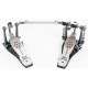 Pearl Doppio pedale Eliminator red line a catena