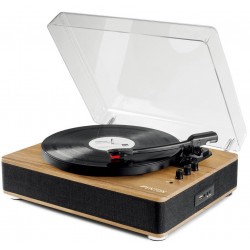 Fenton RP162LW Record Player HQ BT Light Wood
