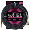 Ernie Ball 6086 Cavo Braided Black Gold Tips 5,49 m